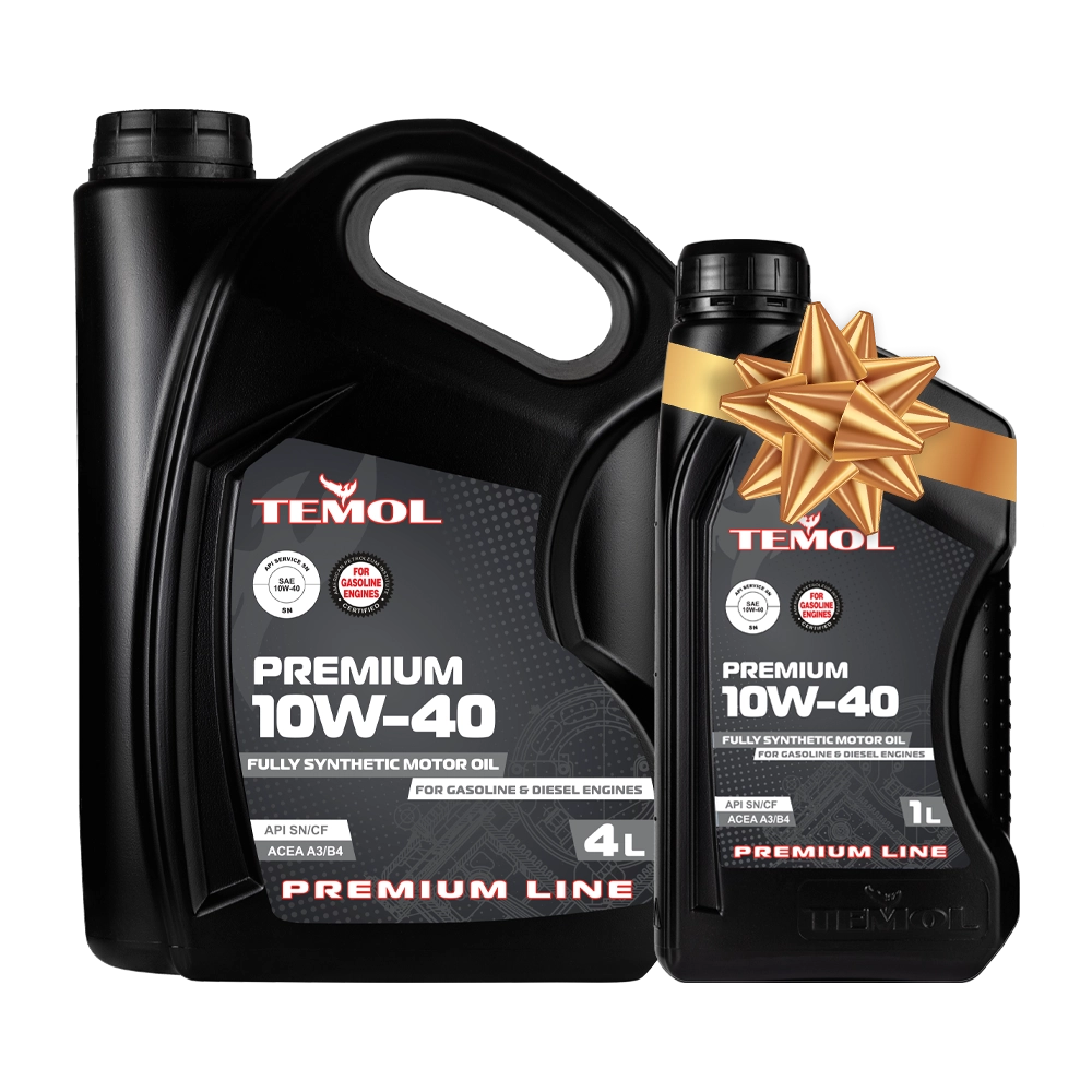 Моторное масло TEMOL PREMIUM 10W-40 4л